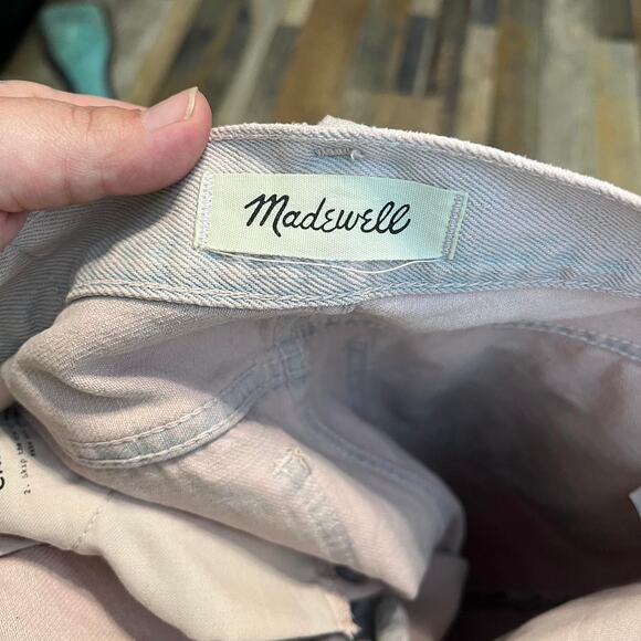 Madewell size 26 pants | Distressed |Pink Washed Look - Picture 6 of 8